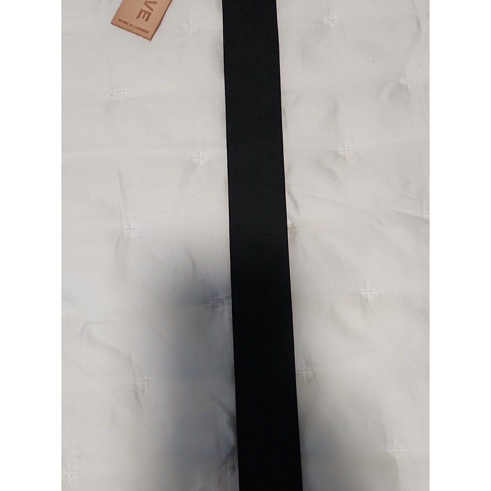 Brave 1992 Leather Belt Black Hardware Size 34 New With Tag - Picture 14 of 16
